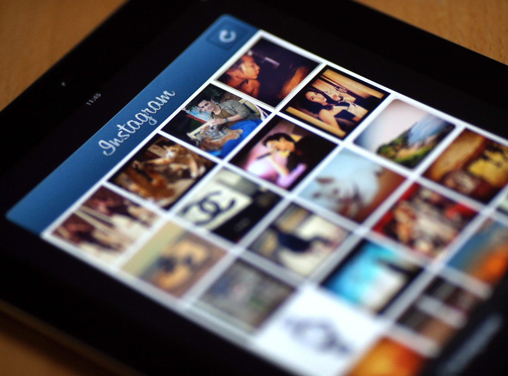 Instagram on phone Instagram on phone